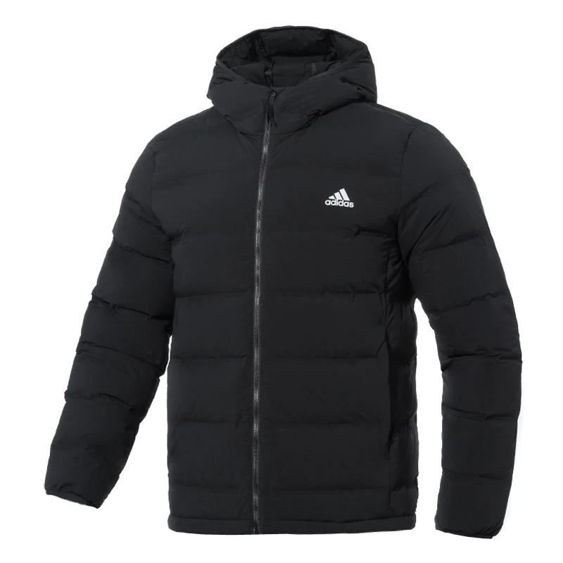 Adidas阿迪达斯羽绒服男装运动服宽松连帽保暖休闲羽绒服FT2521