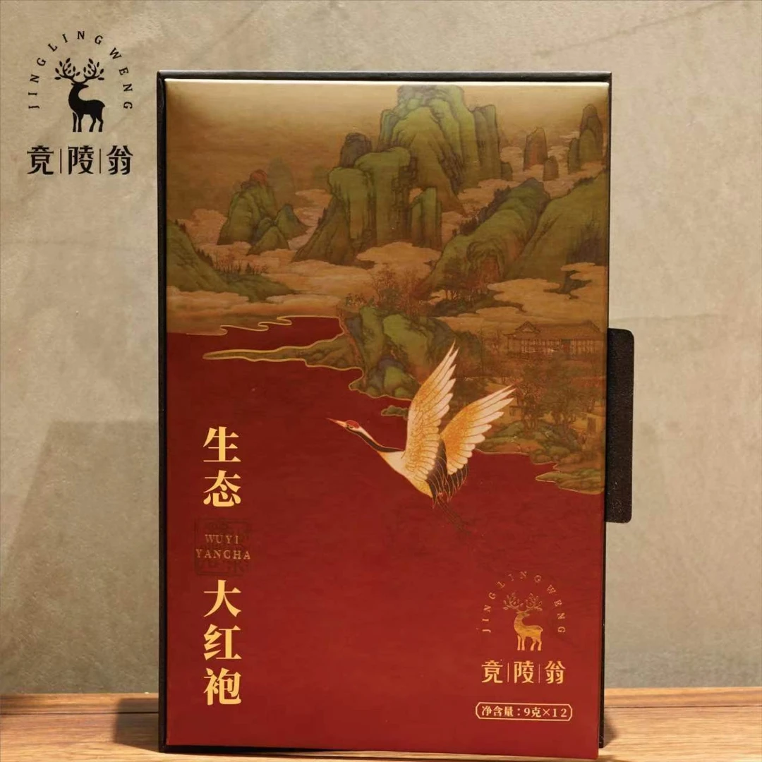 竟陵翁竟陵翁生态大红袍9g*12泡