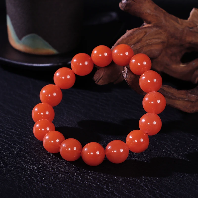 泼天富贵丨滴水洞杨柳南红单圈手链-多样性发其一