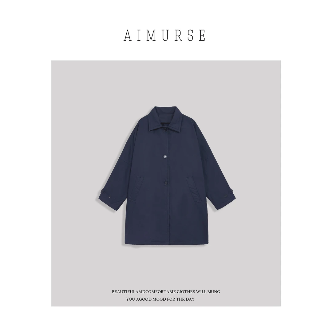 AIMURSE【冬日旅行箱】 小众设计师 宽松保暖休闲羽绒外套 AM1162