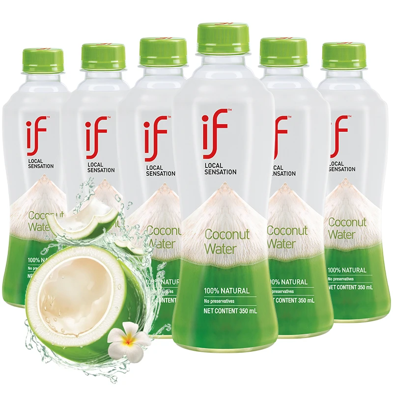 if椰子水饮料nfc 0脂肪椰子汁椰香果汁含电解质泰国原装进口健康