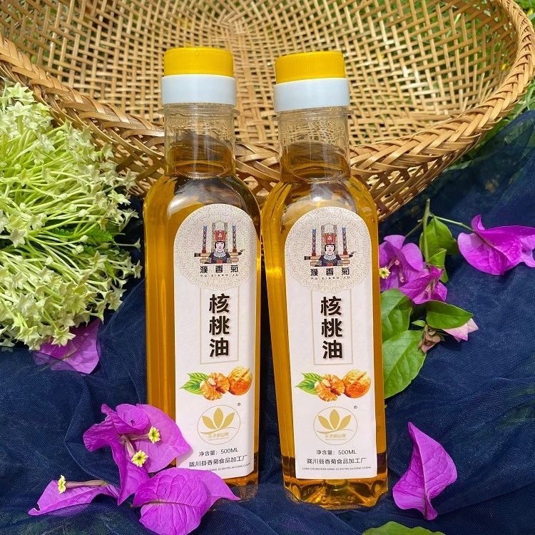 【香菊食品】德宏陇川县特产高山核桃油清香压榨食用油500毫升