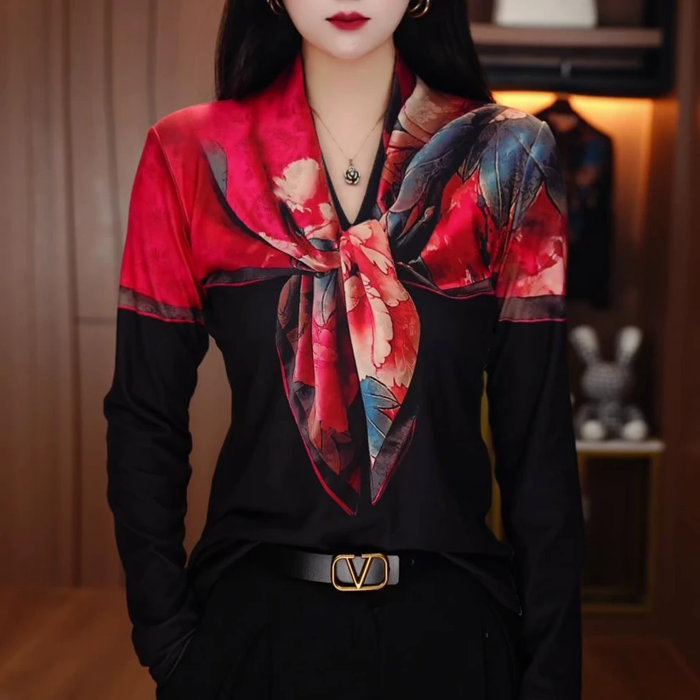 初凰 秋冬新款设计感时尚百搭洋气显瘦显白减龄气质轻奢女上衣