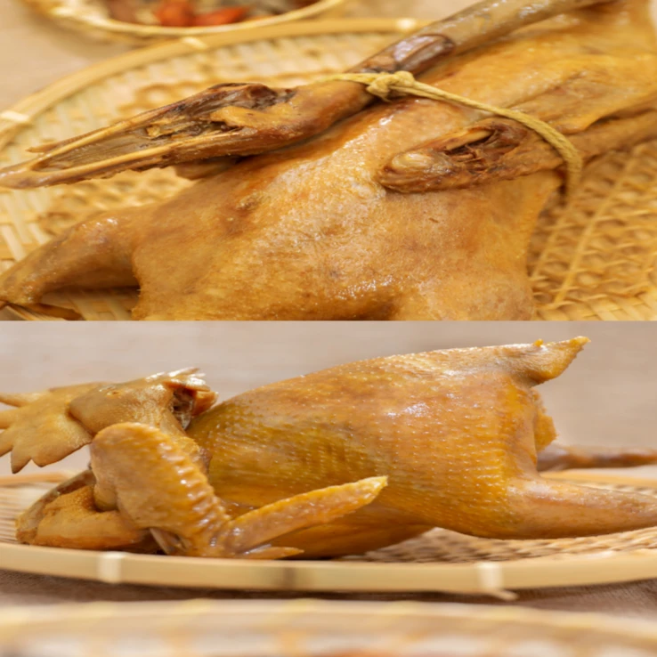 套装 爊鹅加爊鸡 沙家浜特产二妹爊味 芦苇荡ao鸡苏州常熟爊味