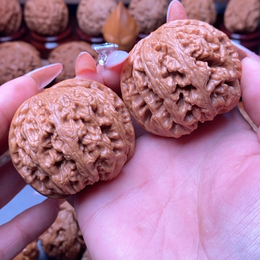 【闪购商品】桃核把件48粗筋……