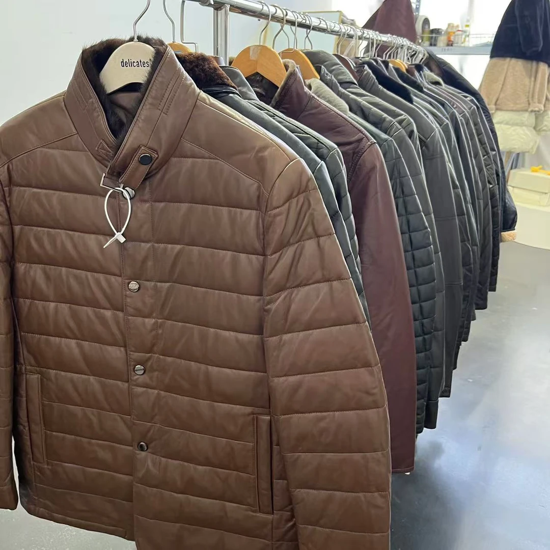 【小辉哥粉丝专享】 冬季男女同款真皮皮衣 701-710