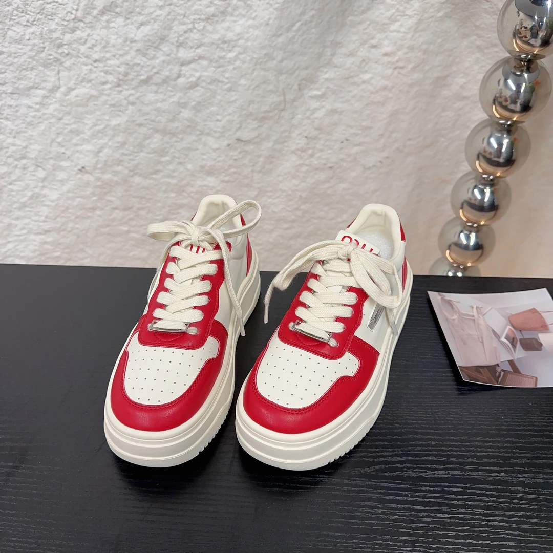 SUSU 秋季韩版舒适百搭潮流小白板鞋57-007(四左1)