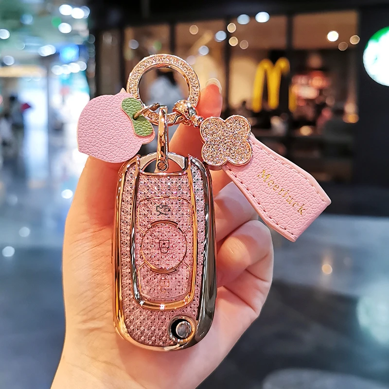 23款别克威朗钥匙套gs专用pro乐享版折叠车疾风猎风乐趣壳包扣女