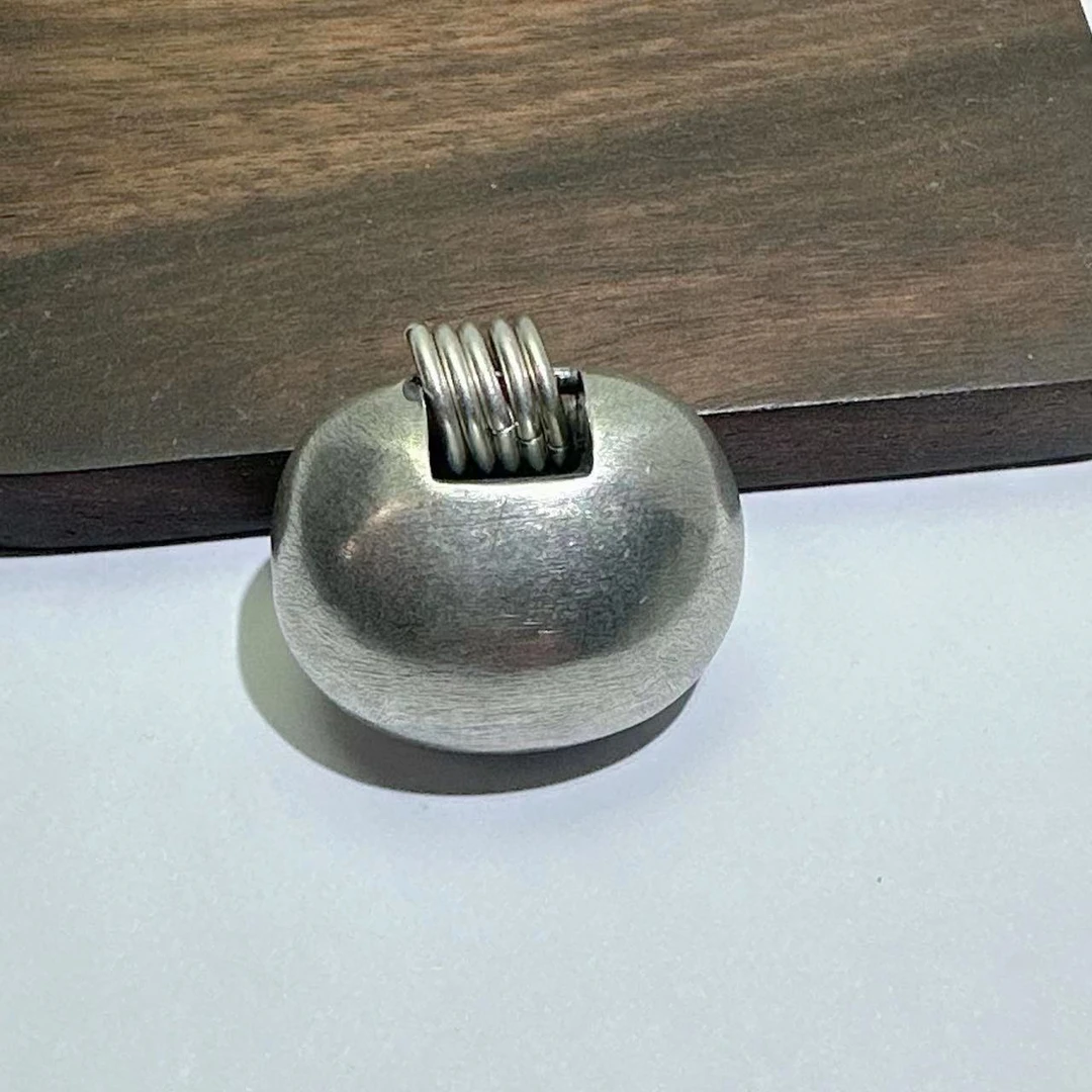 吊坠足银 （老银工厂店） D11 精品时尚潮流如意锁吊坠1027
