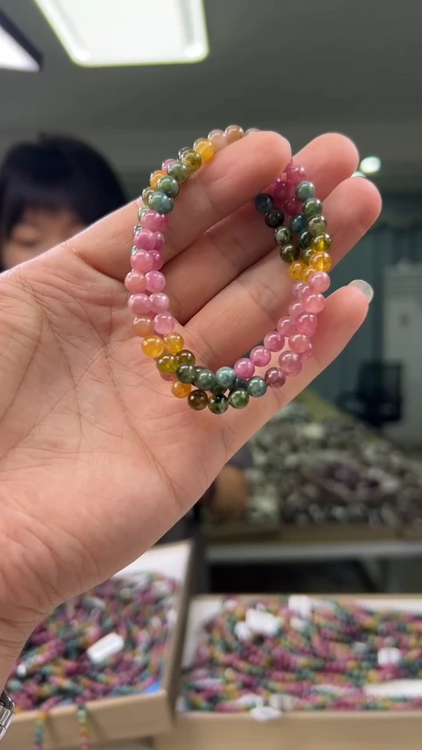 【闪购商品】碧玺碧玺多圈未镶嵌碧玺多圈/多样式发一5mm+