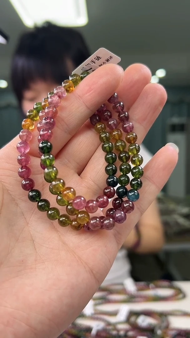 【闪购商品】碧玺碧玺多圈未镶嵌碧玺多圈/多样式发一6mm+