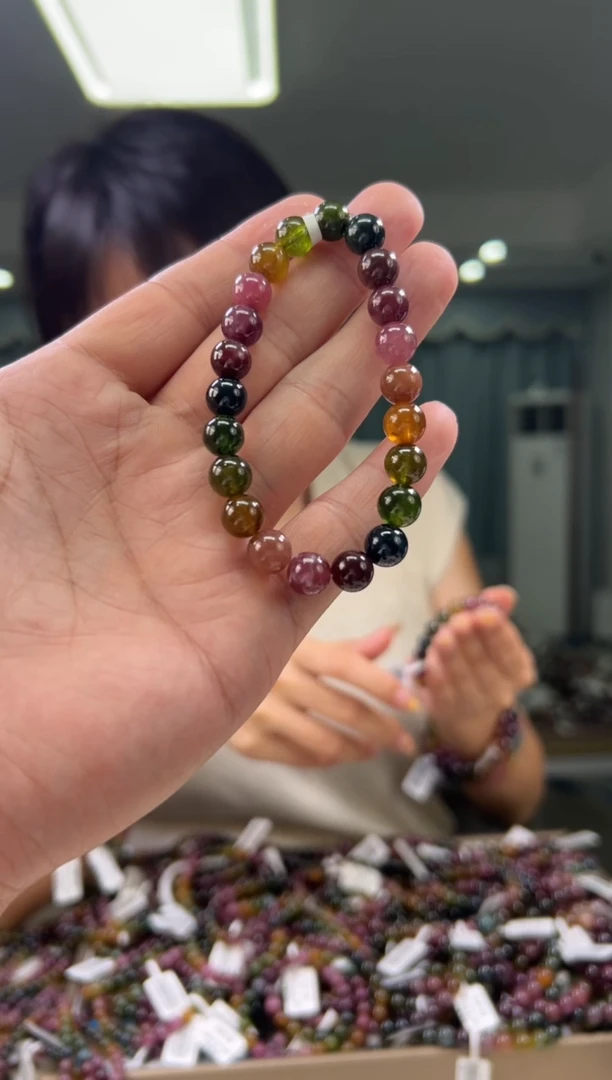 【闪购商品】碧玺碧玺单圈未镶嵌碧玺单圈/多样性发一8mm+