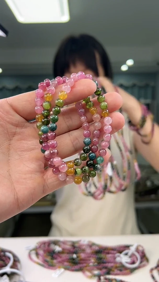 【闪购商品】碧玺碧玺多圈未镶嵌碧玺多圈/多样式发一5mm+