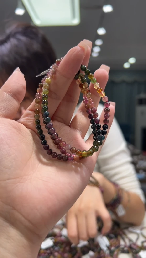 【闪购商品】碧玺碧玺多圈未镶嵌碧玺多圈/多样性发一4mm+