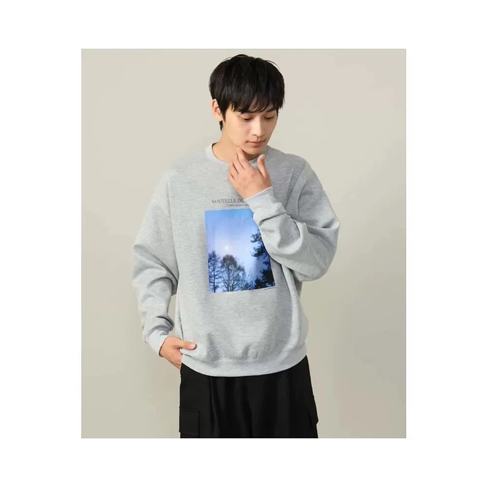 GRAND CAMPS HIDEYUKI 联名印花卫衣