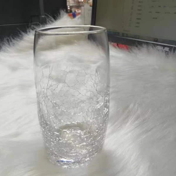 冰花玻璃果汁杯-冷饮杯-啤酒杯