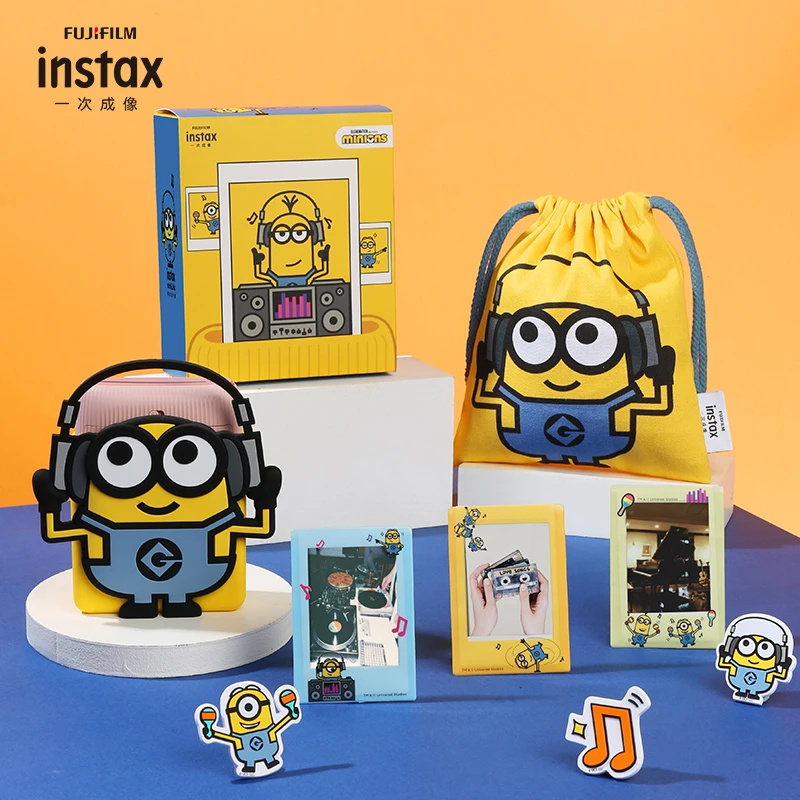 富士instax正品原装instax Link 2小黄人配件盒