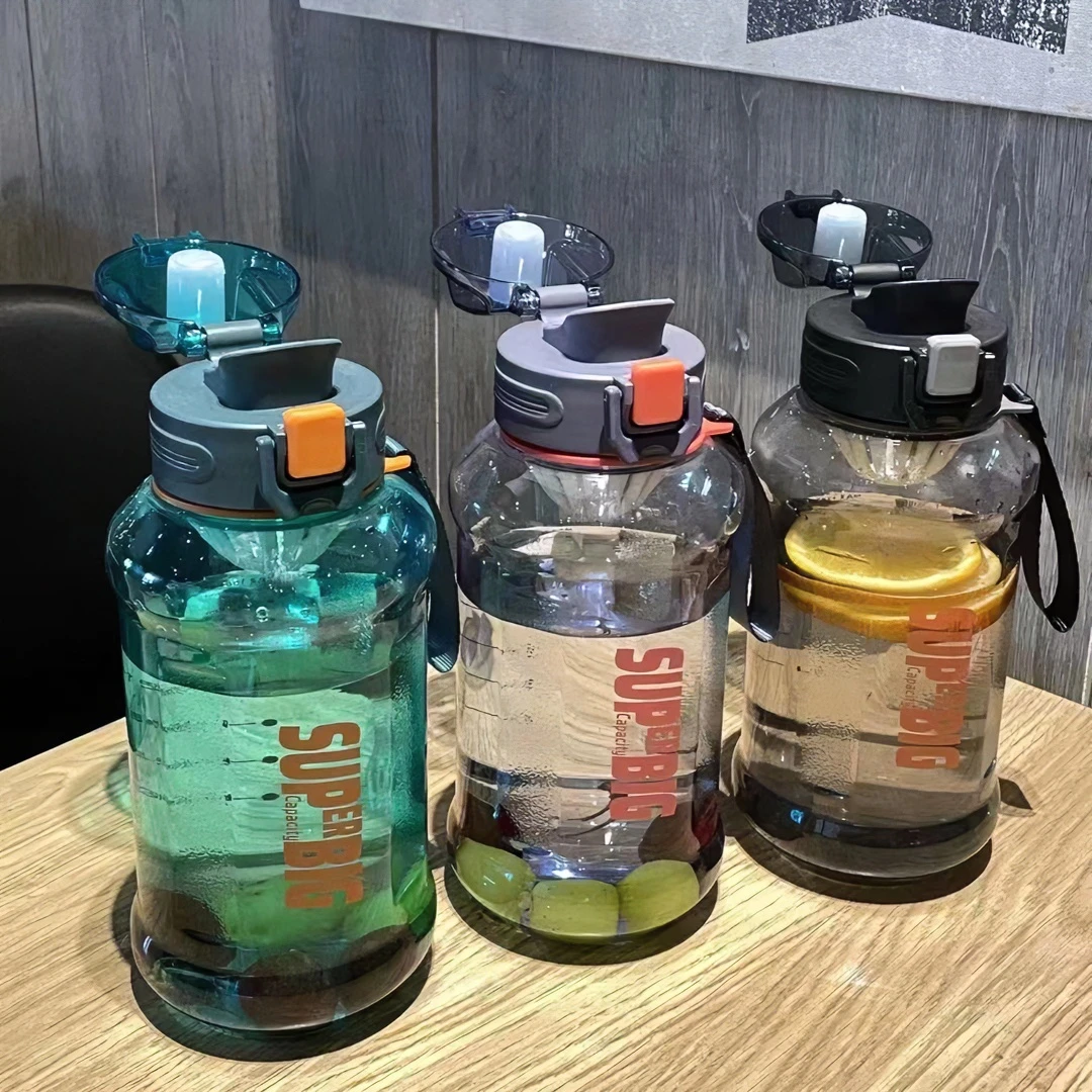 2023款高颜值大容量加厚耐摔运动吨吨桶直饮式成人学生水杯