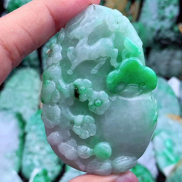 【闪购商品】翡翠吊坠(不含链)未镶嵌