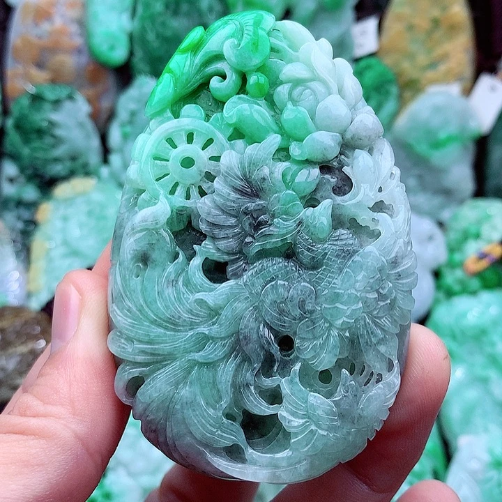 翡翠吊坠(不含链)未镶嵌