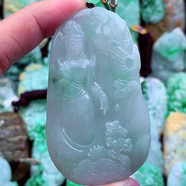 翡翠吊坠(不含链)未镶嵌