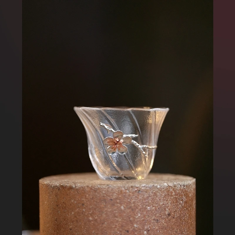 捏花玻璃小杯 | 周大乐优选