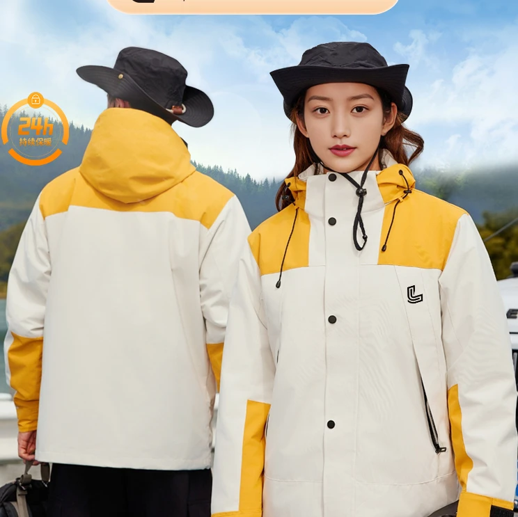 刘志强三合一冲锋衣摇粒绒秋冬新款加厚防风防水保暖耐脏垂钓户外