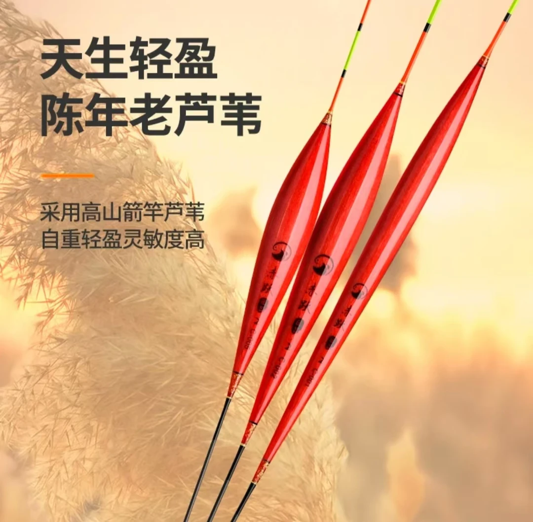 去壳芦苇浮漂随机一支