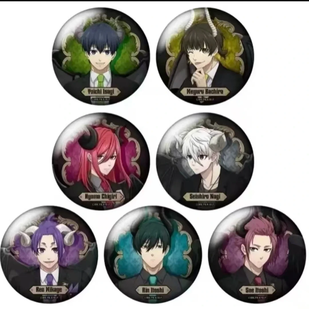 蓝色监狱 七宗罪吧唧【盲盒商品 默认代拆】