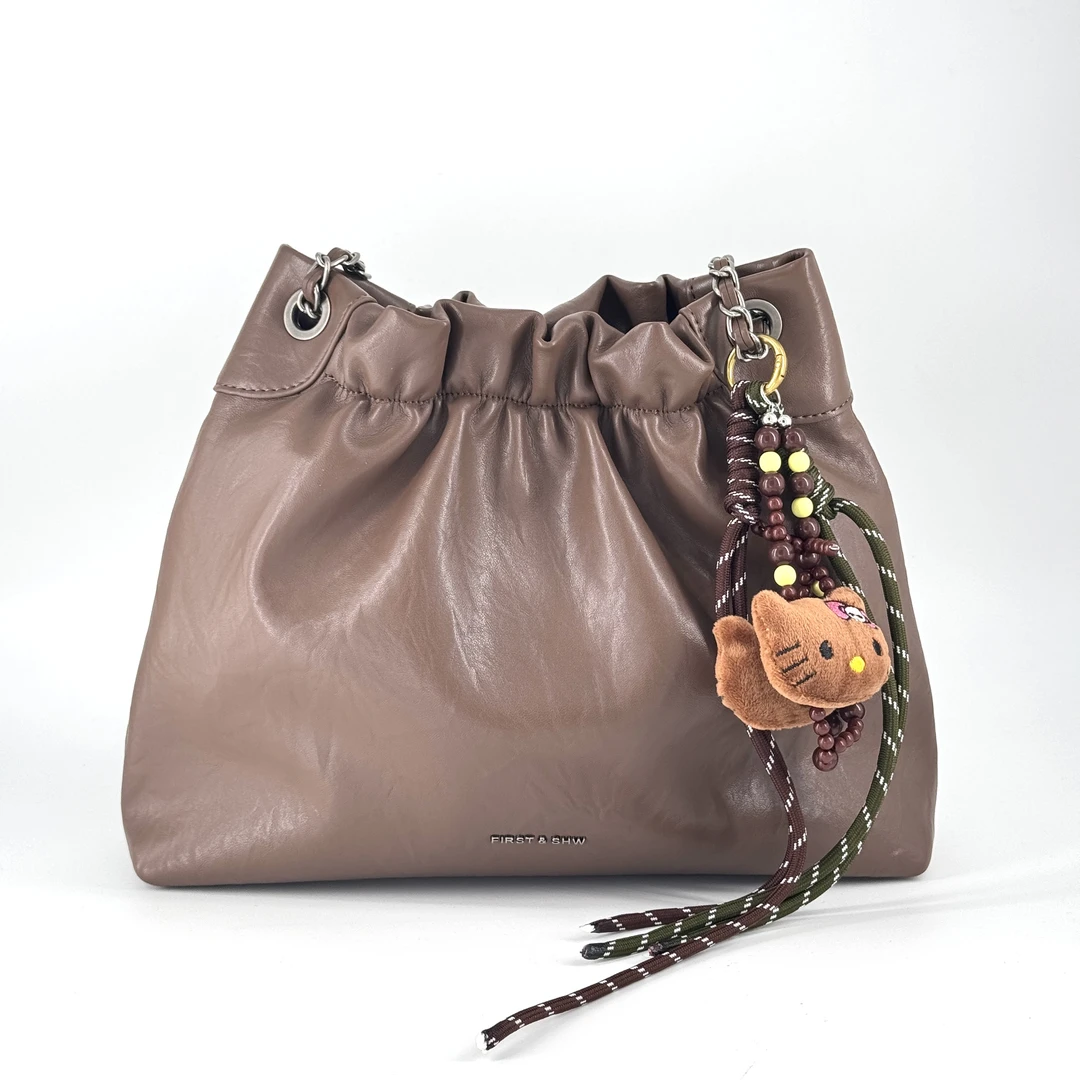 【乐乐的包】女士高级感时尚休闲单肩简约搭设计包包Y908-21137W-F