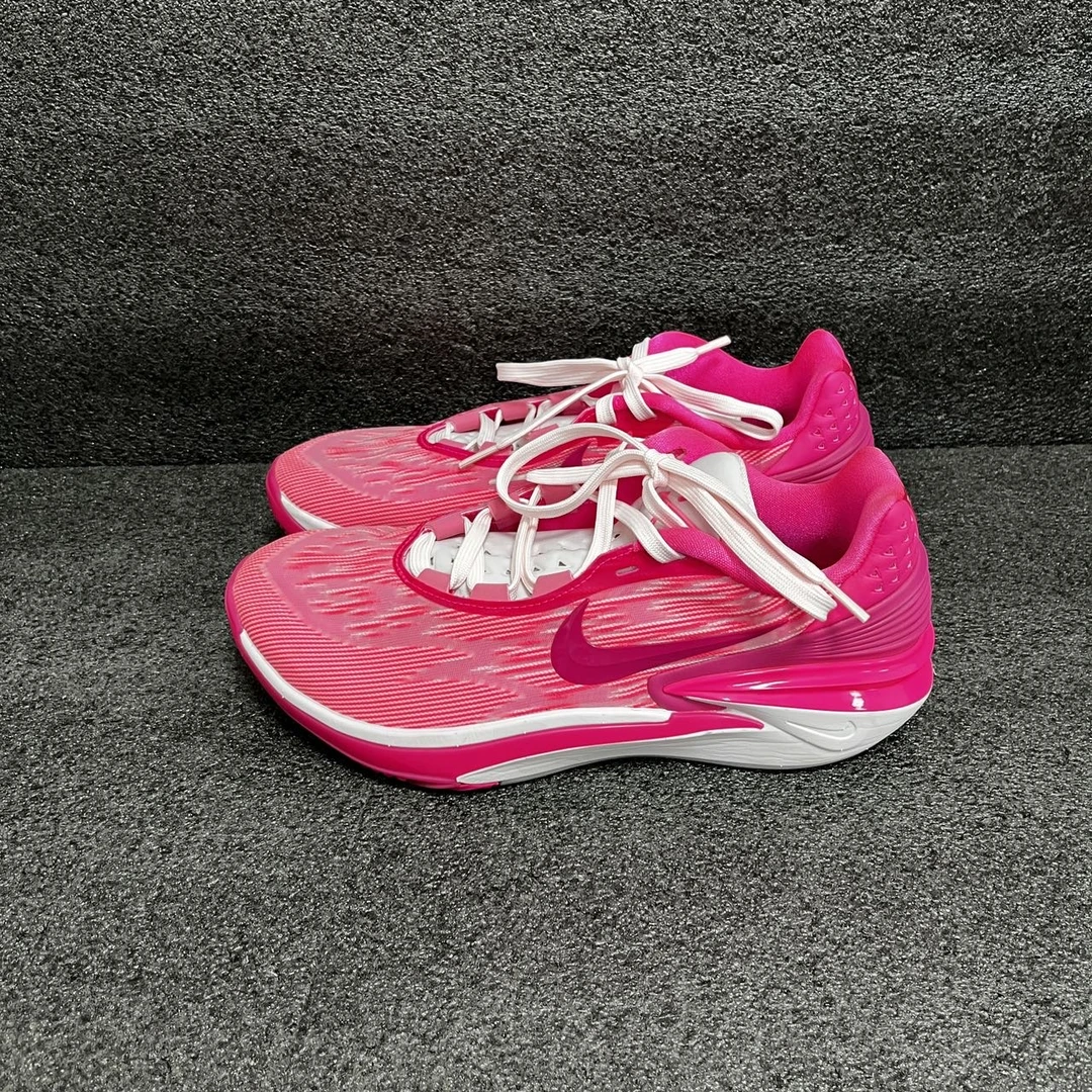 NIKE/耐克43码/原盒微穿着/GT.CUT2粉篮球鞋DJ6013-604