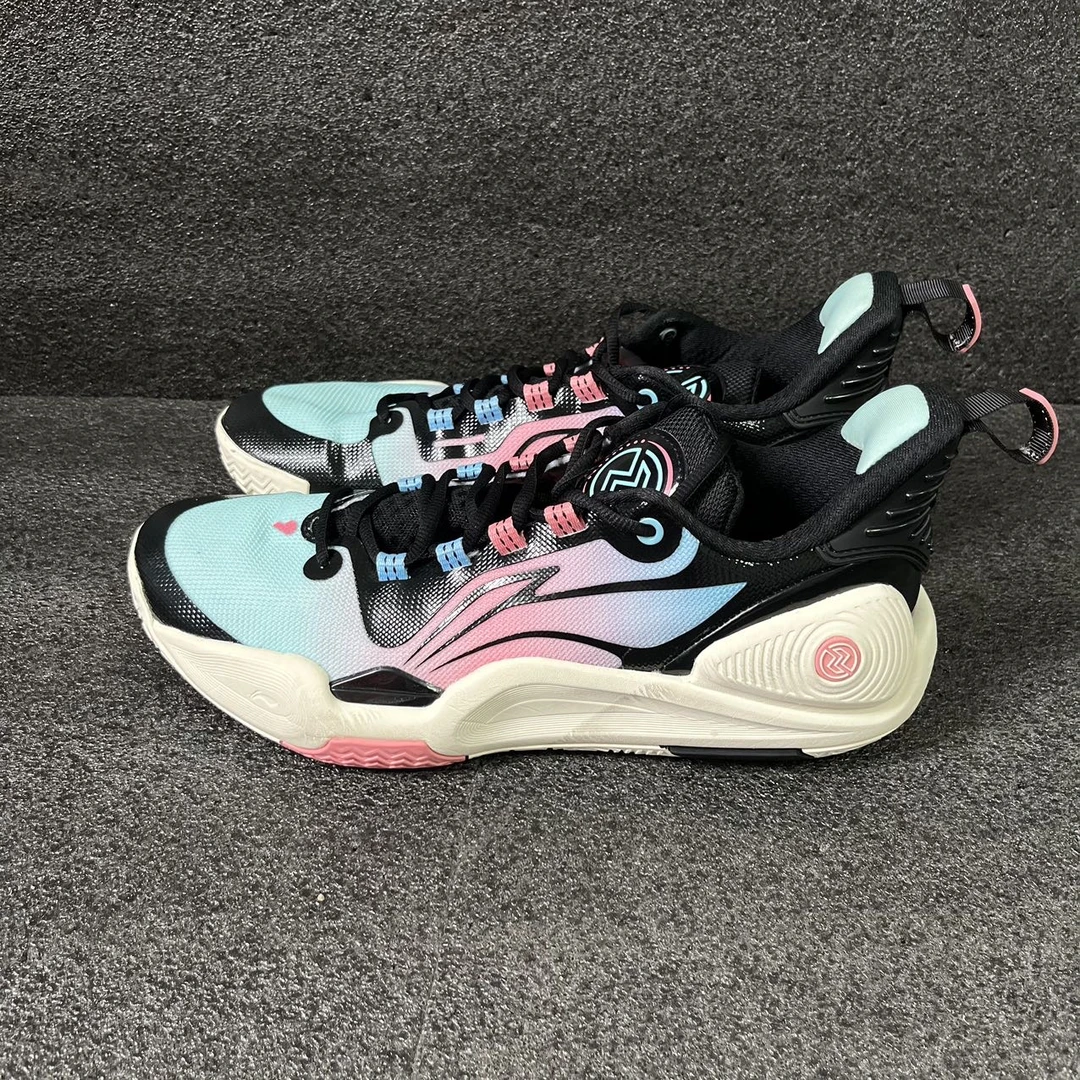 LI-NING/李宁44码/无盒穿着痕迹/249/闪击9 TD篮球鞋ABPT001-1
