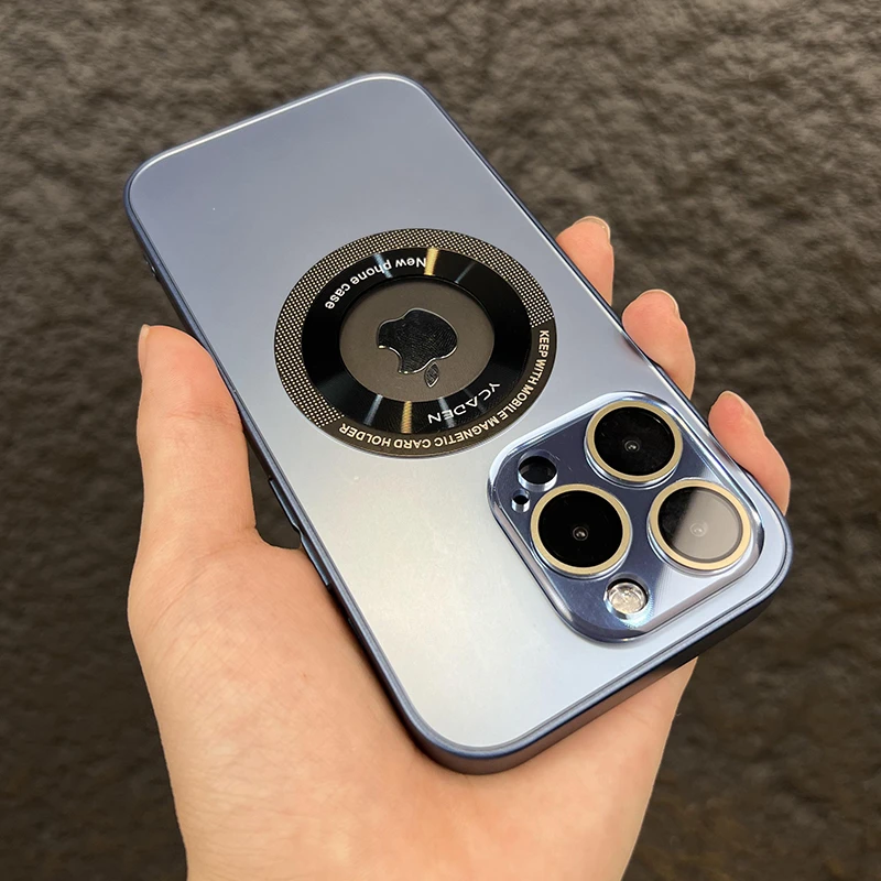 苹果14/13/12自带镜头膜AG纳米磨砂背板iPhone14promax防摔手机壳