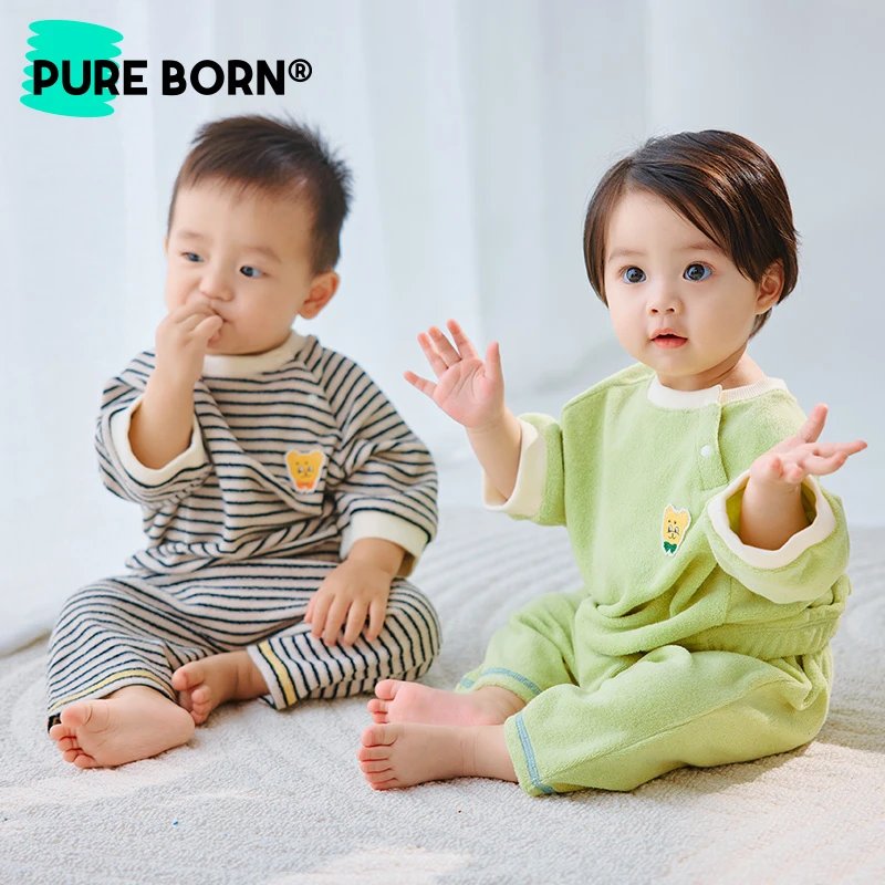 【卫衣屁屁裤】博睿恩男女宝宝九分裤2024春秋季婴幼儿休闲百搭裤子