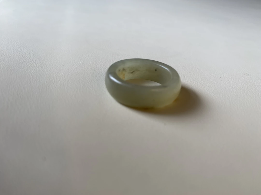 非金属玻璃戒指 复古民族风戒圈