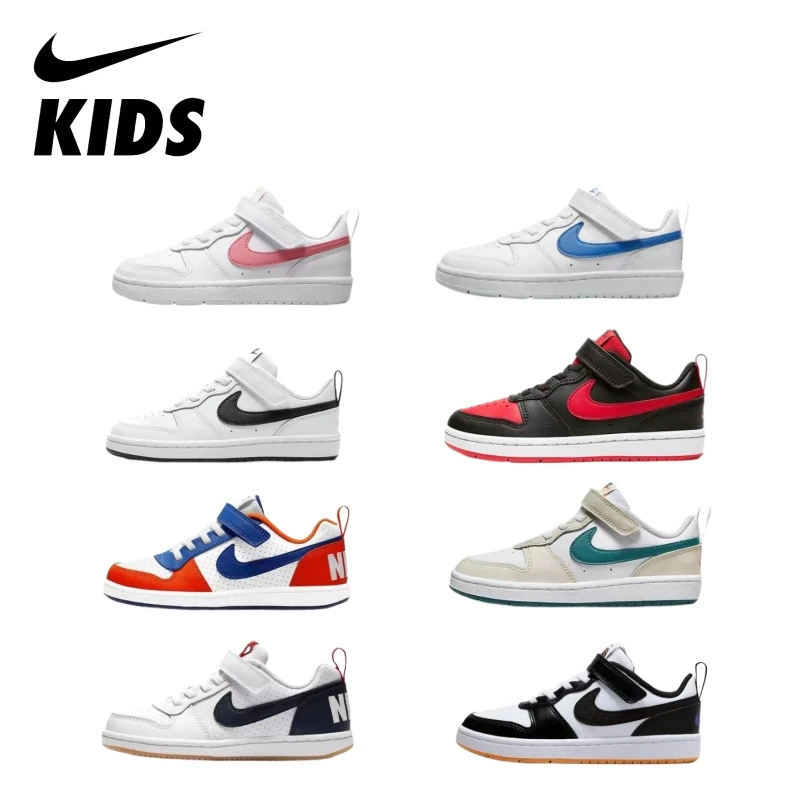 （M）专柜正品耐克NIKE童鞋新款男童女童板鞋防滑耐磨小白鞋BQ5451