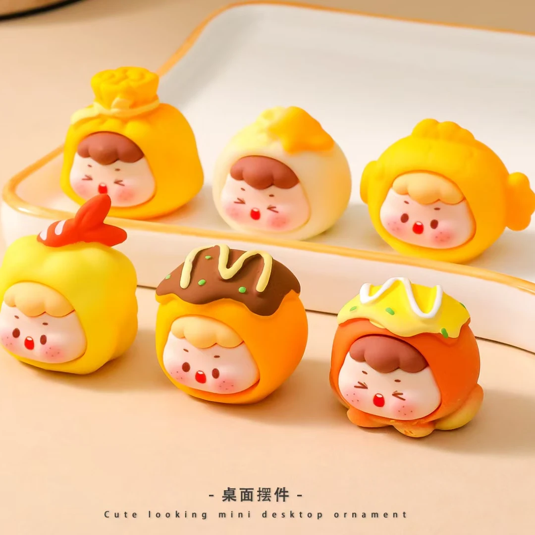 【早餐崽崽】美食系列萌粒DIY装饰品摆件可爱精致小巧网红创意摆设