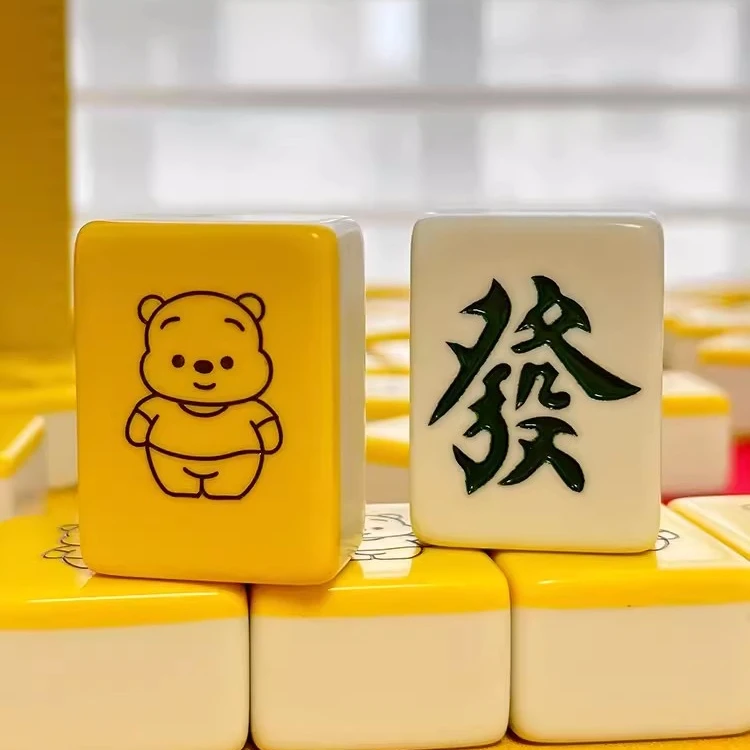 直播拆麻将玩具DIY摆件手工