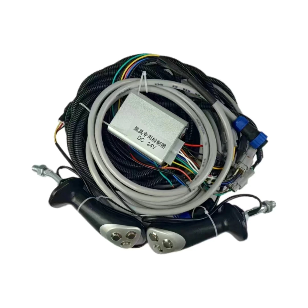 挖掘机属具线束控制器一套控制器手柄先导阀