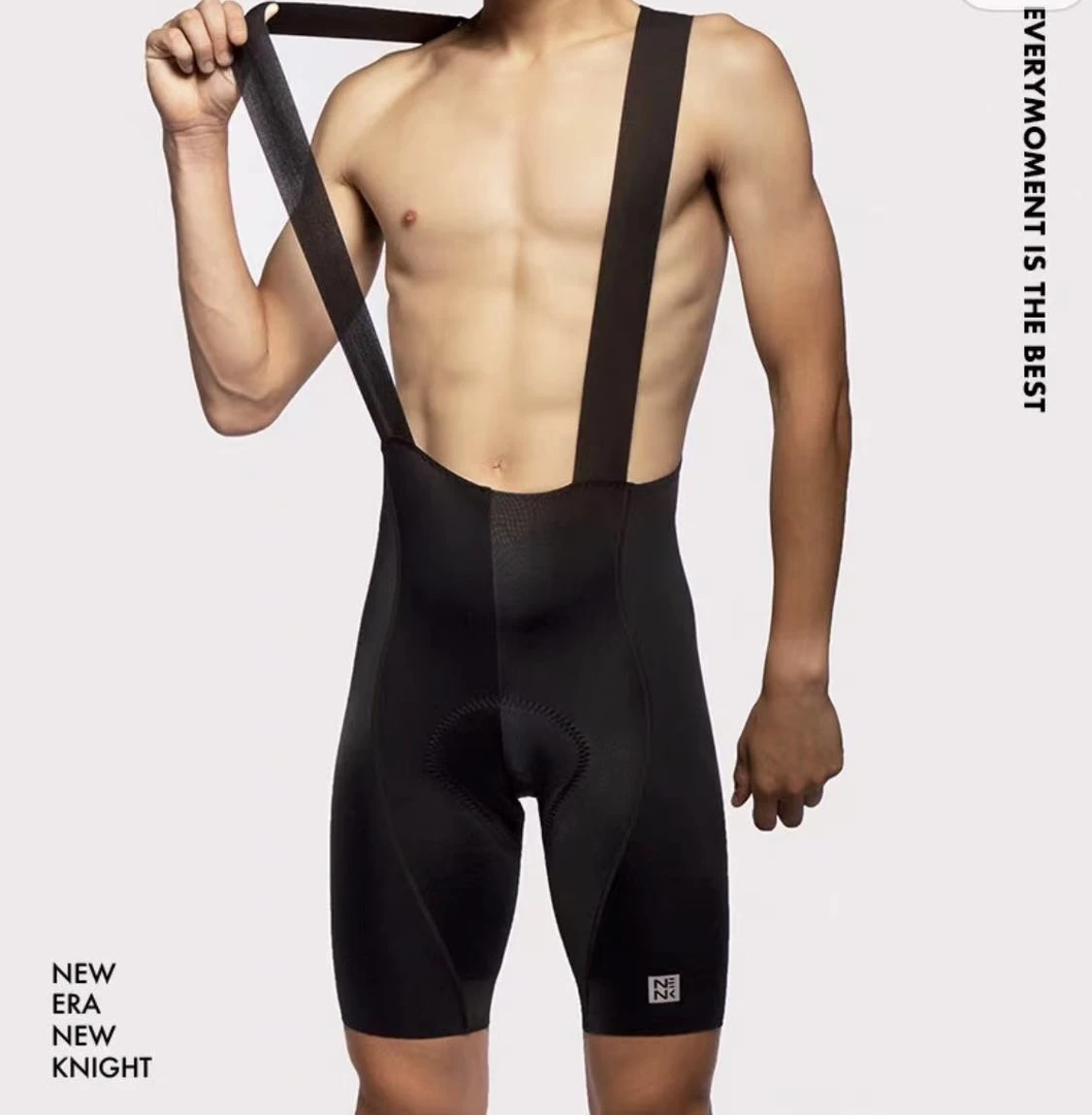 NENK 男士速干背带短裤夏季骑行裤速干公路车自行车单车裤