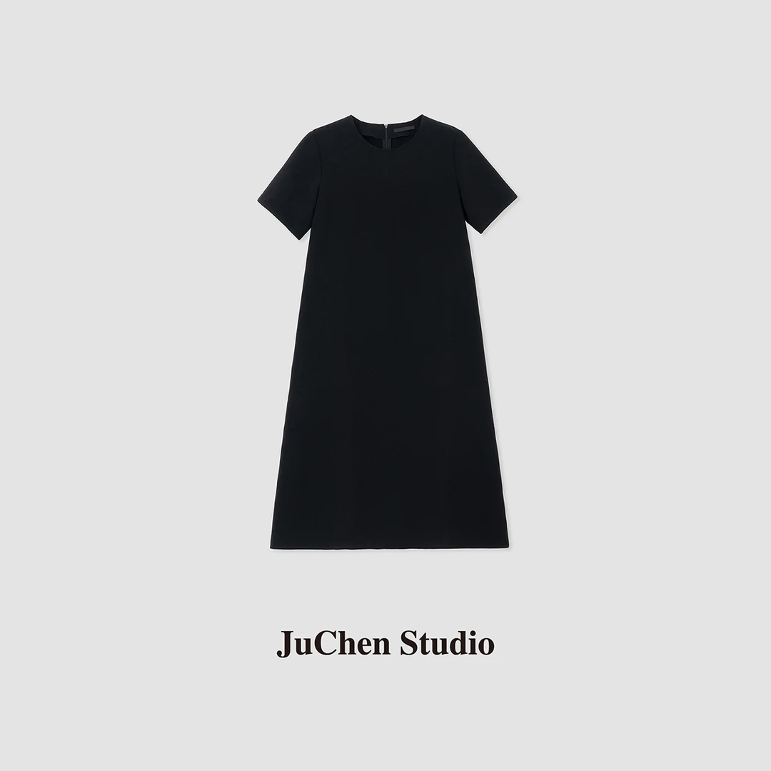 “现代经典于一体”三醋酸立裁R0W风Robi长款连衣裙 SS032168