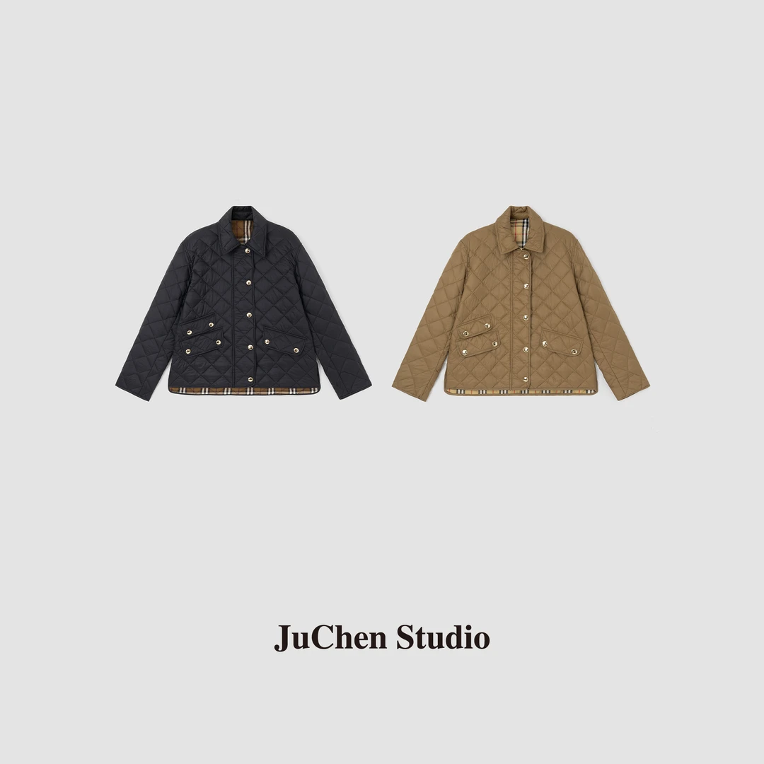 重塑经典 秋冬经典绗缝菱格保暖棉服 FW072892
