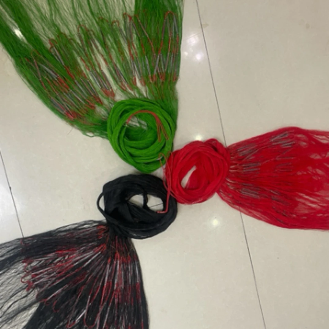 原丝内染大力马线4米3指9斤重纯铅坠老式撒网渔网旋网伦网手撒网