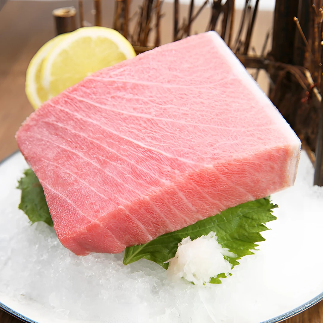 西班牙蓝鳍金枪鱼大腹霜降部位蛇腹部位刺身超低温新鲜深海捕捞