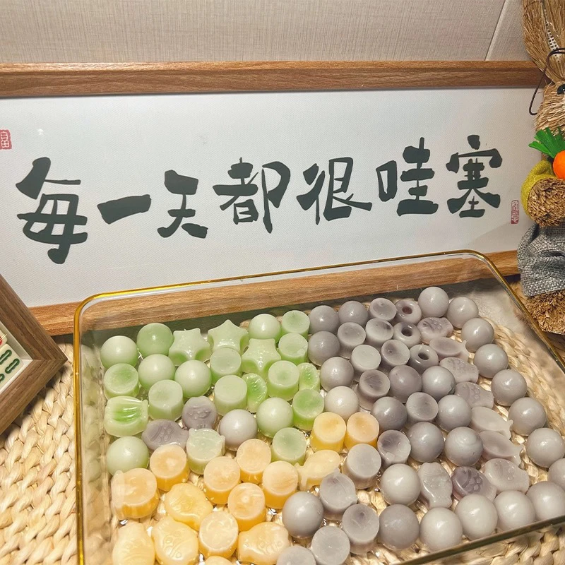 【采臣diy】可爱腊瓶瑭，纯手工课堂diy蜂蜡制作摆件进口颜色随机