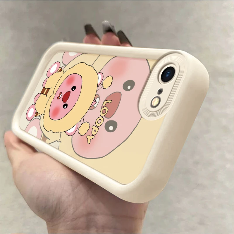 适用iPhone苹果6plus手机壳a1524女款防摔高级全包创意女蜂蜜露比