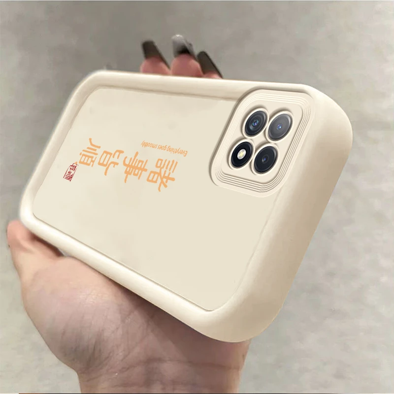 适用OPPOA53手机壳PECM30女款个性创意彩绘高级防摔全包诸事皆顺