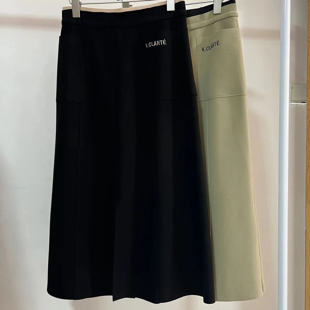 美公主韩装  韩版黑米色 半身裙