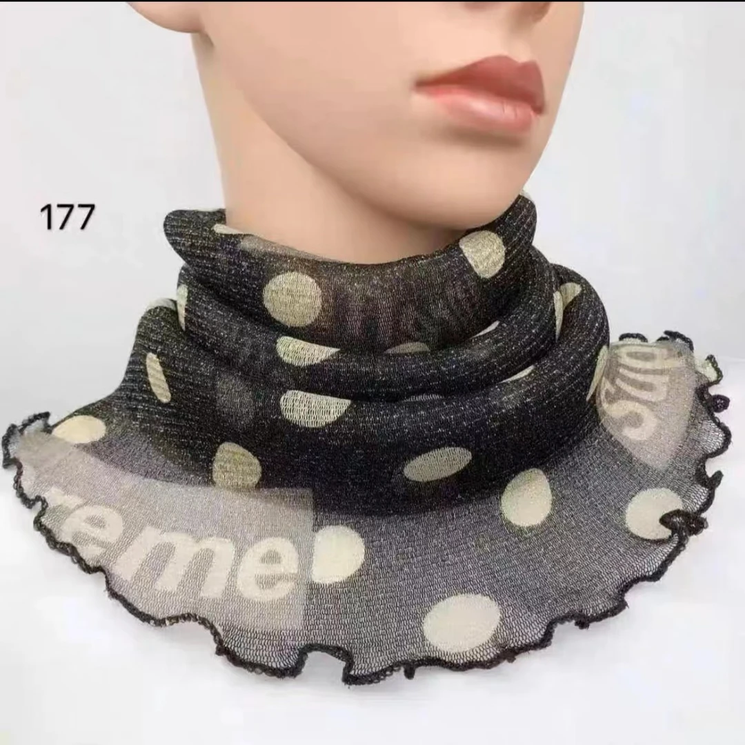 春夏新款百变防晒遮阳围纱巾时尚百搭挂耳式围脖护颈脖套面罩丝巾