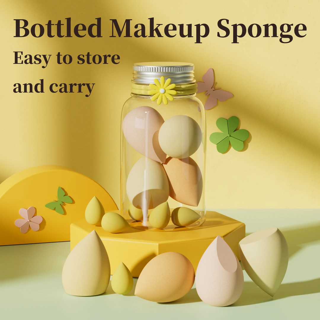 【福利补贴】七个装美妆蛋干湿两用不吃粉超软定妆美妆蛋柔软细腻